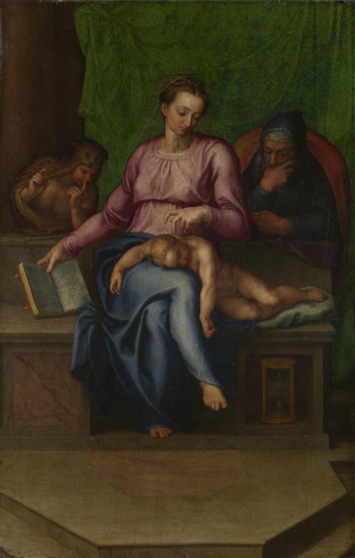 Marcello Venusti (after Michelangelo) - The Holy Family (Il Silenzio)
