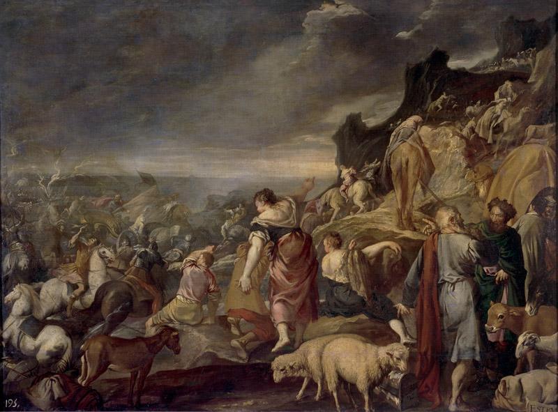 March, Esteban-El paso del mar Rojo-129 cm x 176 cm