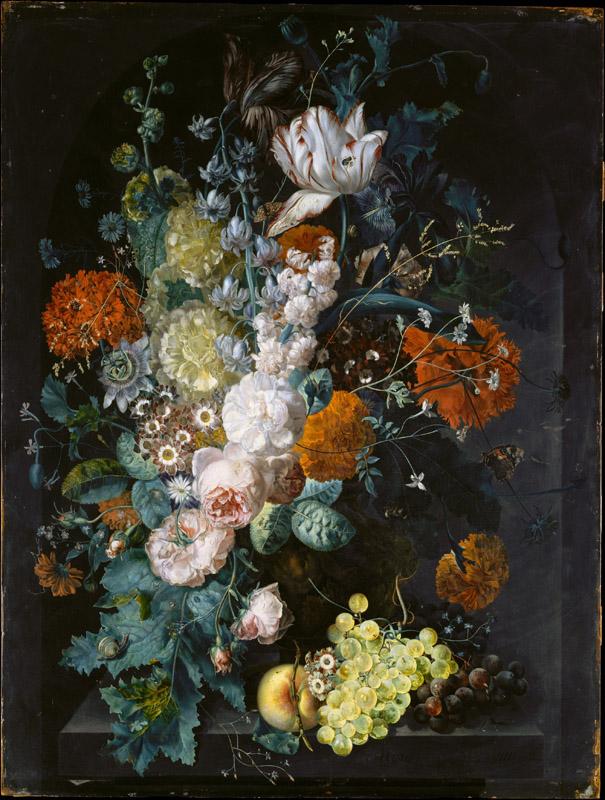Margareta Haverman--A Vase of Flowers