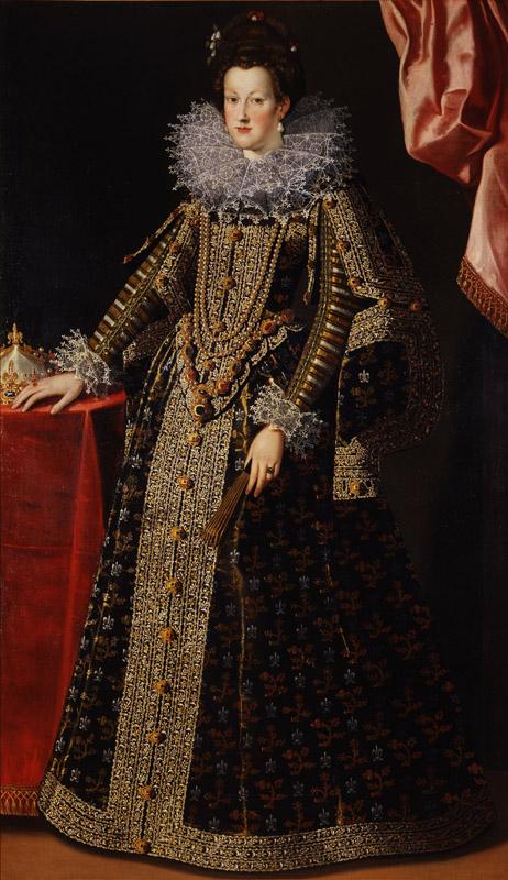 Maria de Medici, Queen of France in circa 1600 by an unkown artist