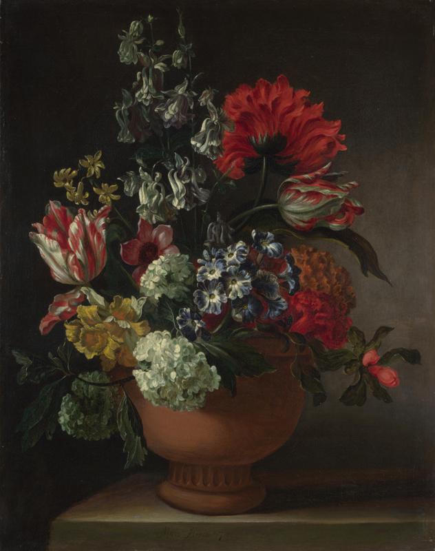 Marie Blancour - A Bowl of Flowers