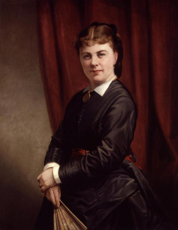 Marie Effie (nee Wilton), Lady Bancroft by Thomas Jones Barker