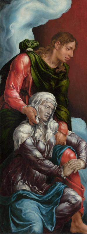 Martin van Heemskerck - The Virgin and Saint John the Evangelist