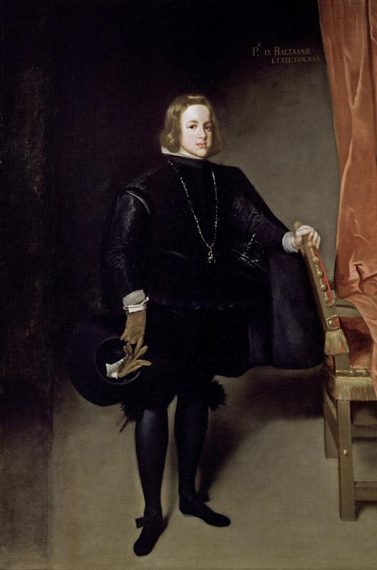 Martinez del Mazo, Juan Bautista-El principe Baltasar Carlos-209 cm x 144 cm
