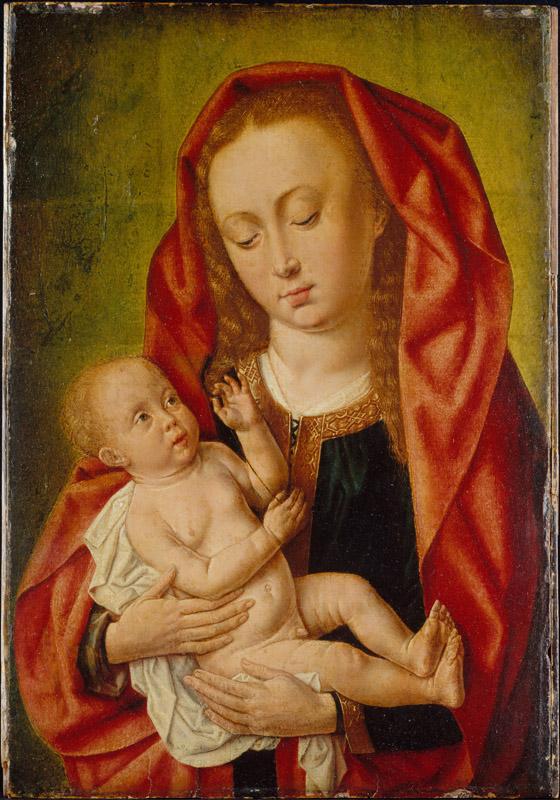Master of Saint Giles--Virgin and Child