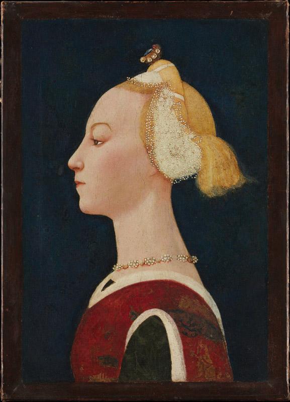 Master of the Castello Nativity--Portrait of a Woman