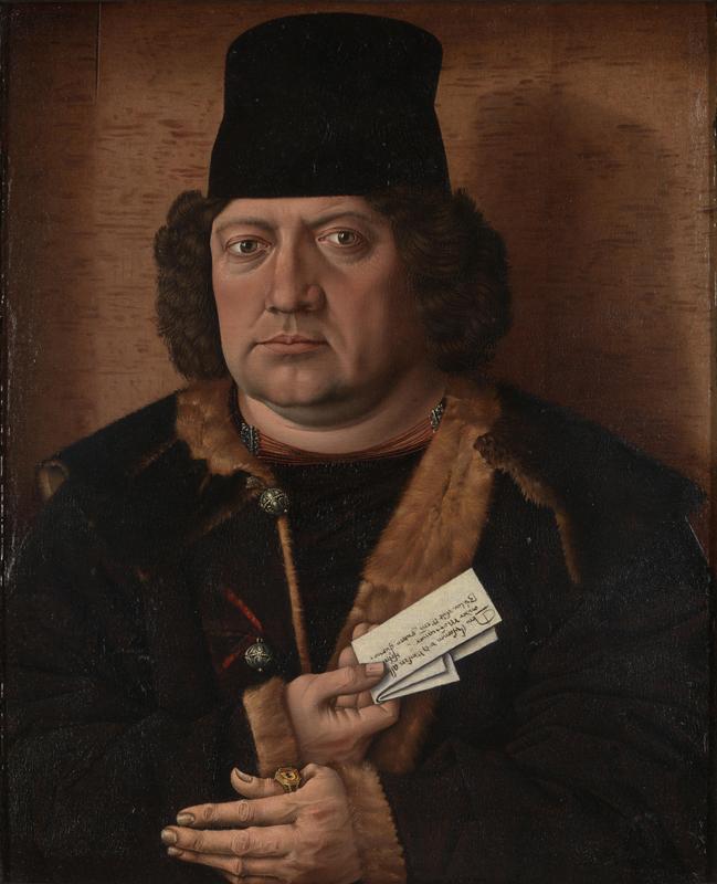 Master of the Mornauer Portrait - Portrait of Alexander Mornauer