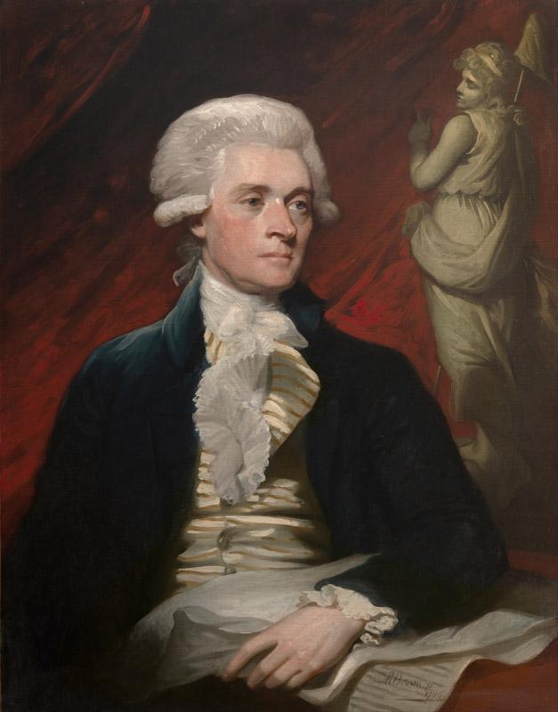 Mather Brown - Thomas Jefferson