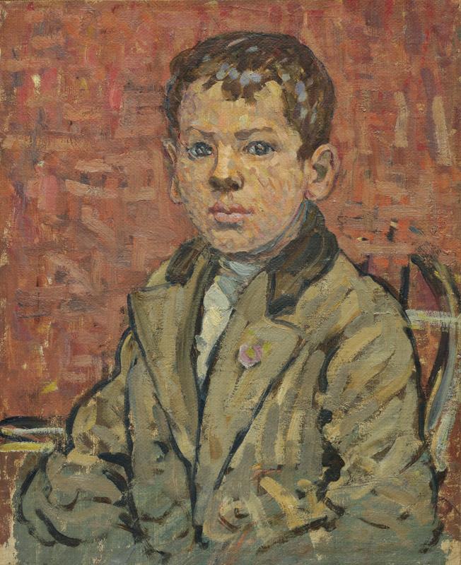 Maurice Brazil Prendergast - Portrait of a Boy, ca. 1910-1913