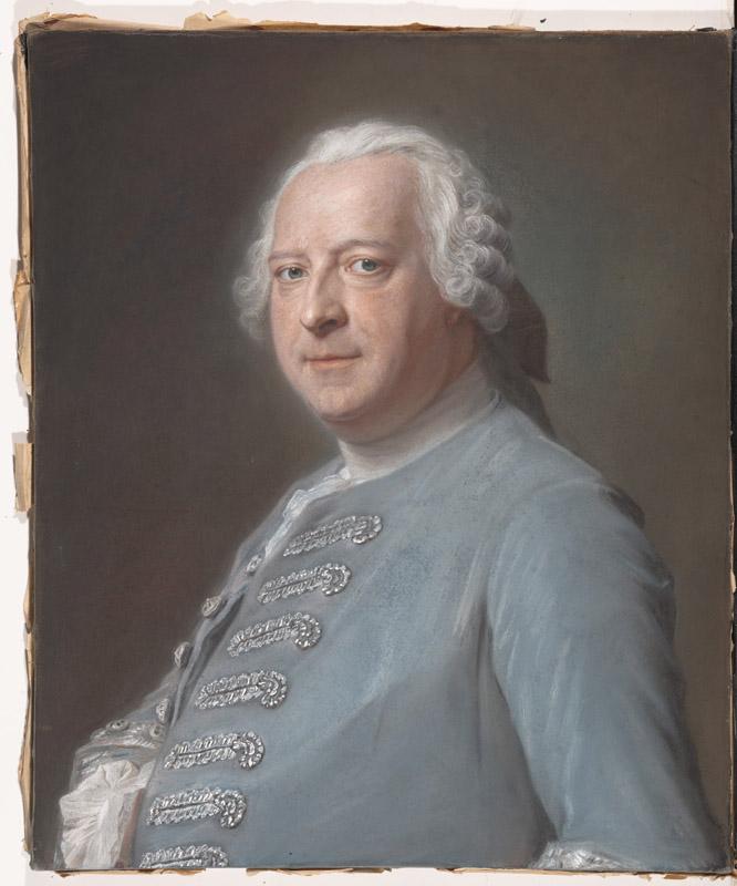 Maurice Quentin de La Tour--Jean Charles Garnier d Isle (1697-1755)