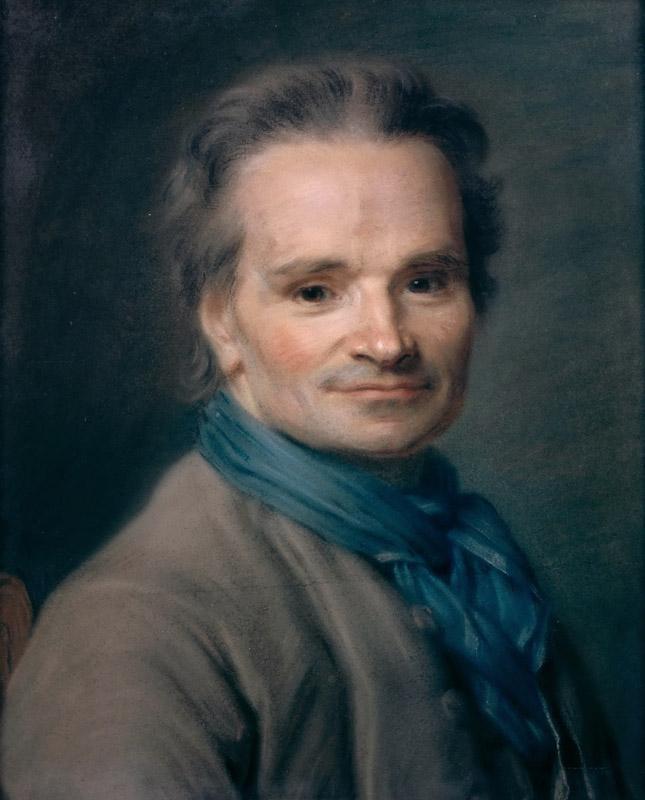 Maurice-Quentin de La Tour -- Portrait of Jean-Baptiste Lemoyne