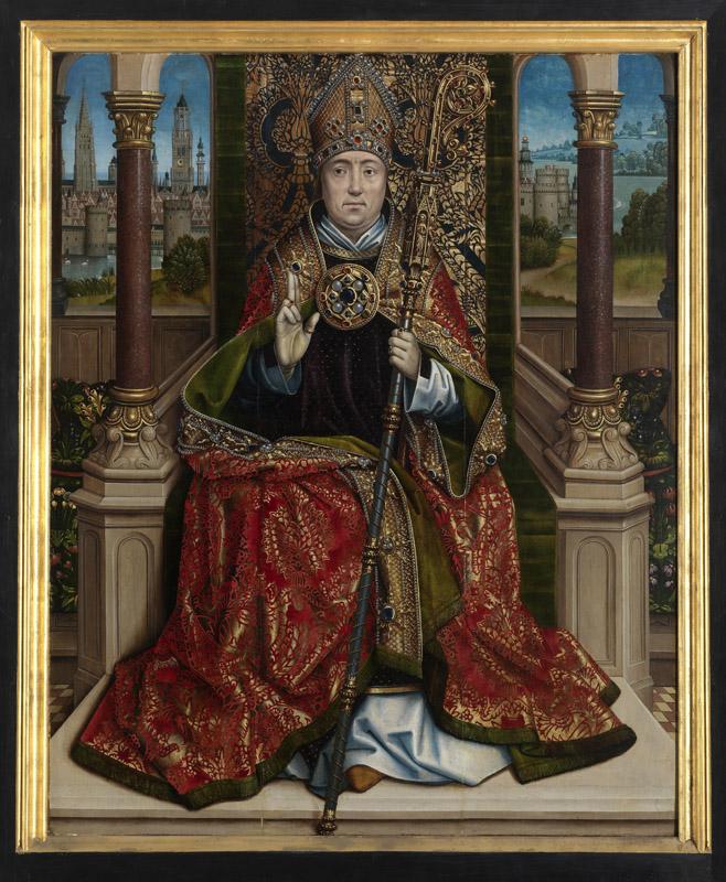 Meester van de Legende van de heilige - Altarpiece of Saint Nicolas 1