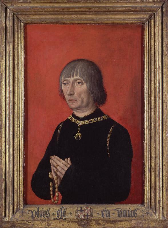 Meester van de Vorstenportretten - Portrait of Lodewijk van Gruuthuuse