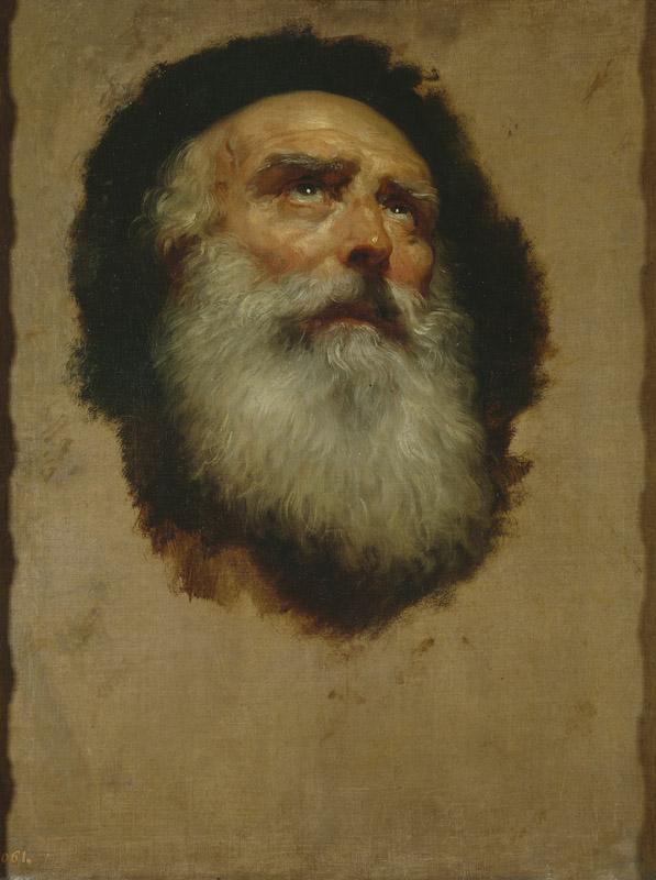 Mengs, Anton Rafael-Cabeza de apostol-63 cm x 50 cm2