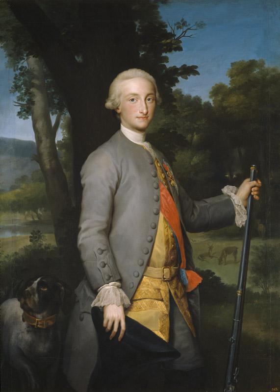 Mengs, Anton Rafael-Carlos IV, principe de Asturias-152,5 cm x 111 cm