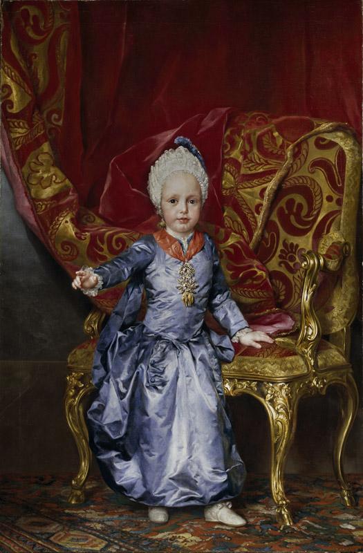 Mengs, Anton Rafael-El archiduque Francisco de Austria-144 cm x 97 cm