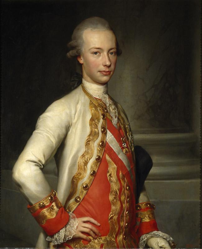 Mengs, Anton Rafael-Leopoldo de Lorena, gran duque de Toscana-98 cm x 78 cm