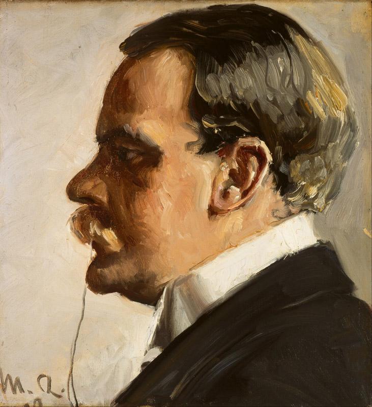 Michael Ancher - Hakon Borresen