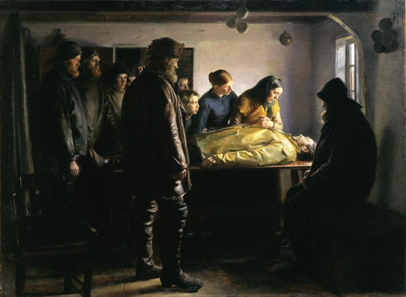 Michael Ancher - The drowned fisherman
