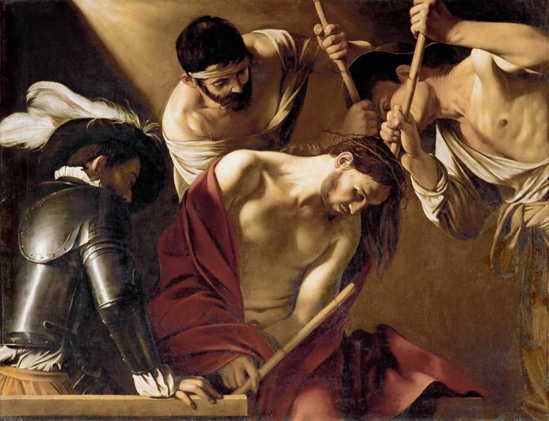Michelangelo Merisi da Caravaggio (1571-1610) -- The Crowning with Thorns