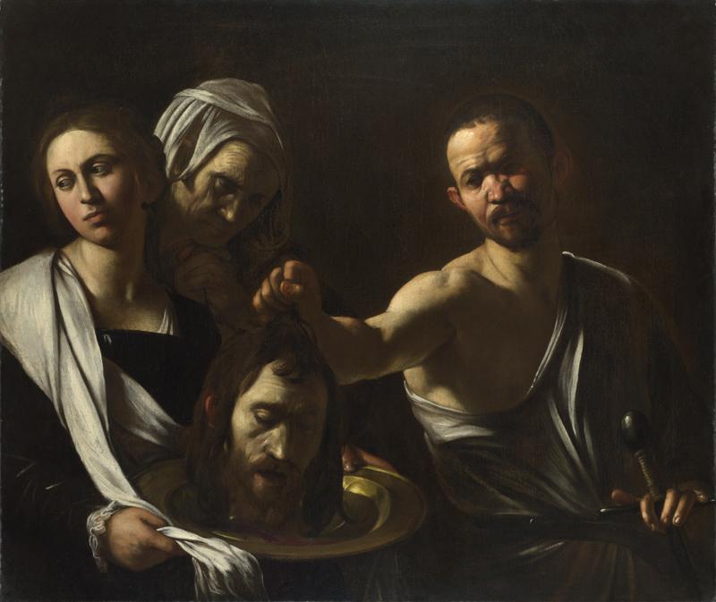 Michelangelo Merisi da Caravaggio - Salome receives the Head of Saint John the Baptist