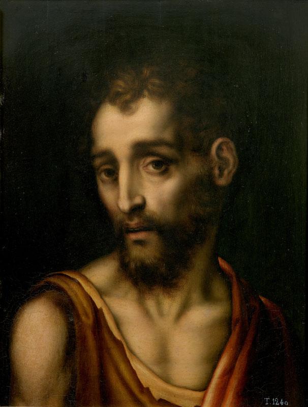 Morales, Luis de-San Juan Bautista-47 cm x 34 cm
