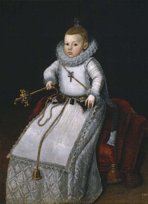 Moran, Santiago-La infanta Margarita Francisca, hija de Felipe III-100 cm x 72 cm