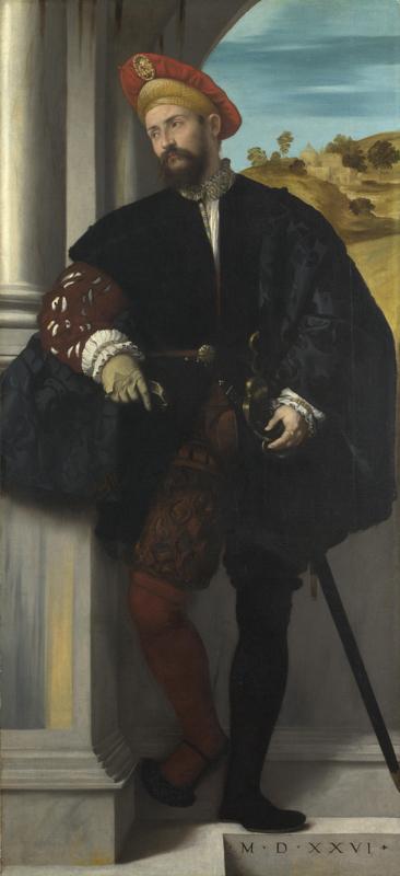 Moretto da Brescia - Portrait of a Man