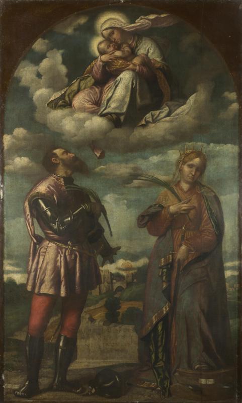 Moretto da Brescia - The Madonna and Child with Saints II