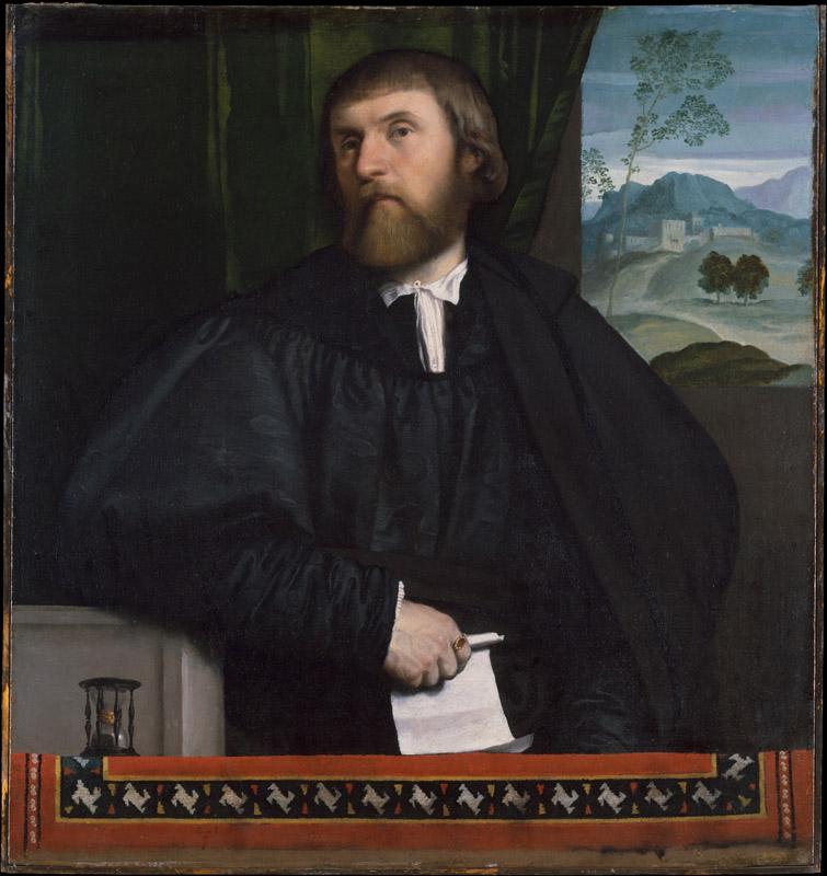 Moretto da Brescia--Portrait of a Man