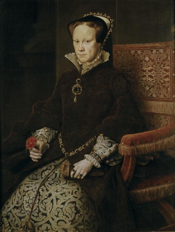 Moro, Antonio-Maria Tudor, reina de Inglaterra, segunda mujer de Felipe II