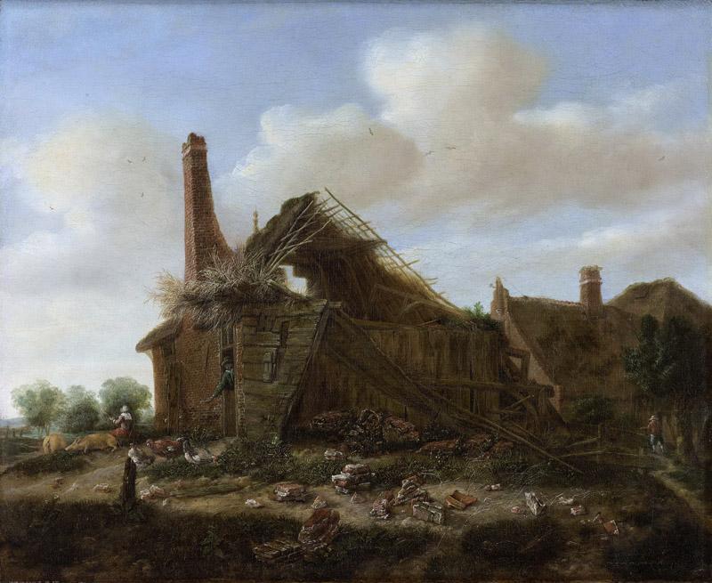 Murant, Emanuel -- Vervallen boerderij, 1650-1700