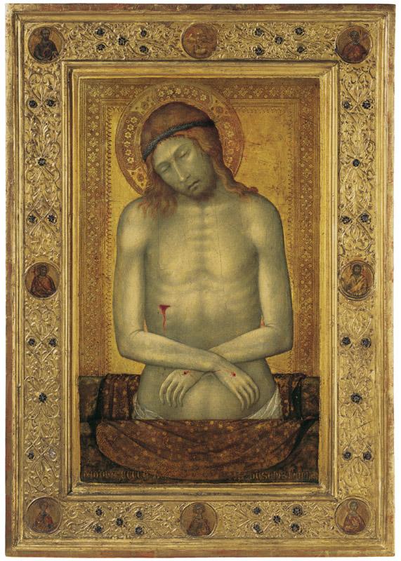 Naddo Ceccharelli - Christ as the Man of Sorrows, c. 1347
