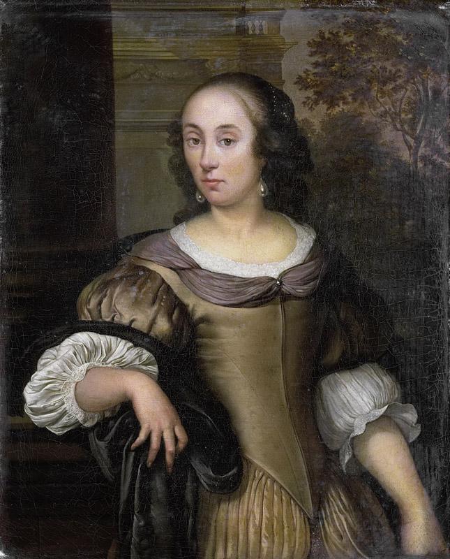 Neer, Eglon van der -- Portret van een jonge vrouw, 1650-1670