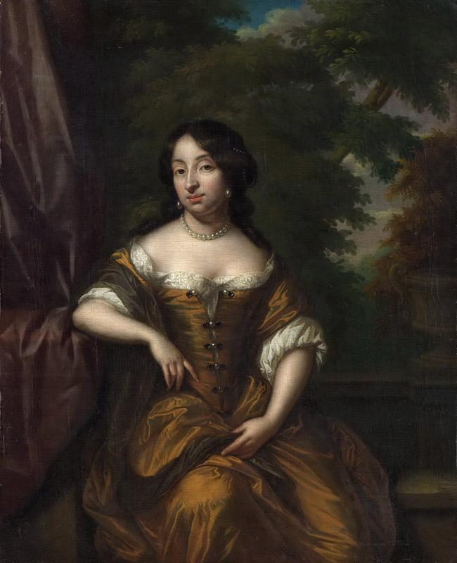 Netscher, Caspar -- Anna Maria Hoeufft (1646-1715)