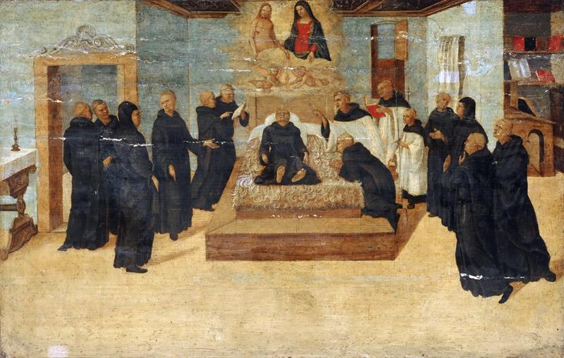 Niccolo Giolfino, Italian (active Verona), 1476-1555 -- The Death of the Blessed Filippo Benizzi