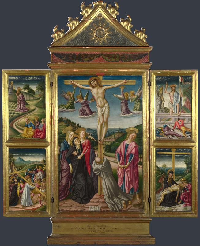 Niccolo di Liberatore - Christ on the Cross, and Other Scenes