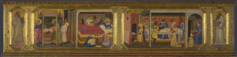 Niccolo di Pietro Gerini - Scenes from the Life of Saint John the Baptist
