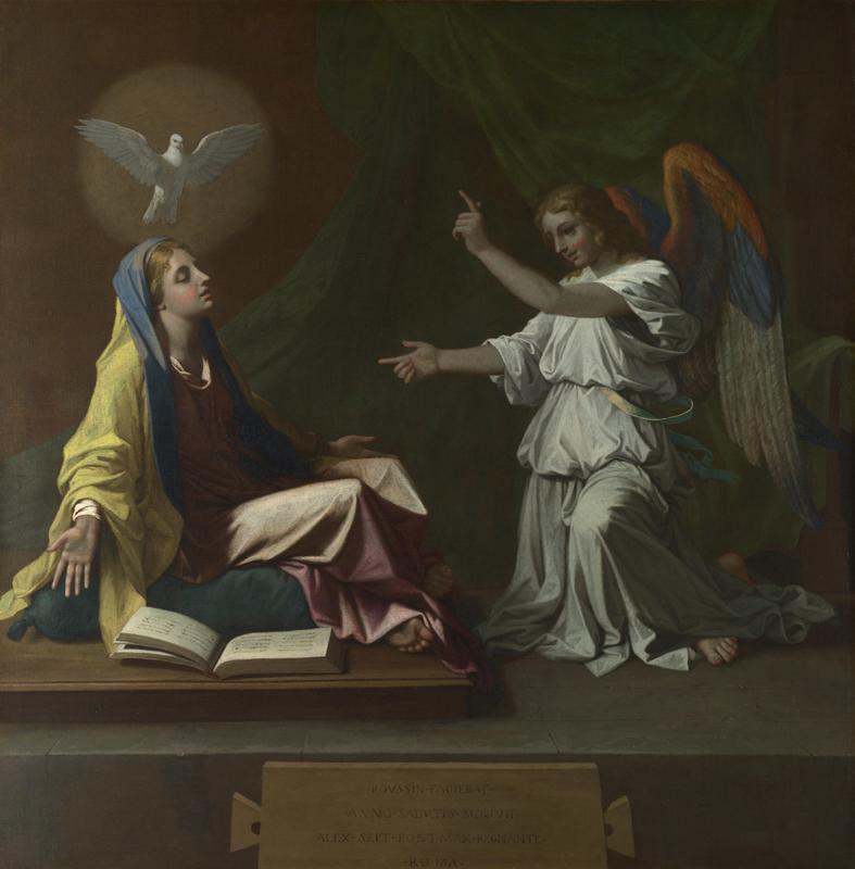 Nicolas Poussin - The Annunciation