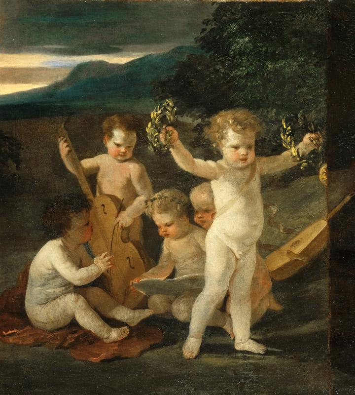Nicolas Poussin -- Concert of Cupids