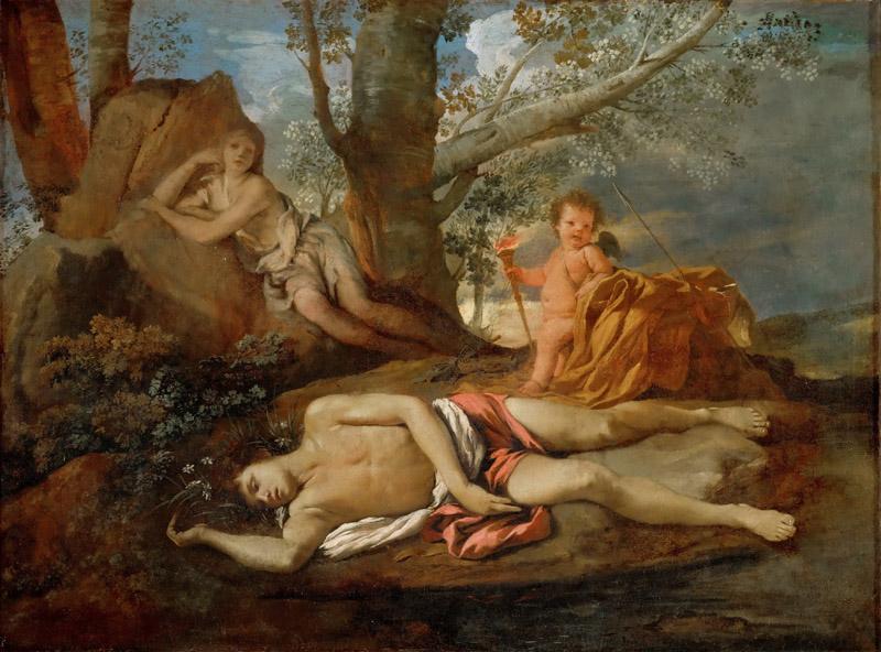 Nicolas Poussin -- Echo and Narcissus