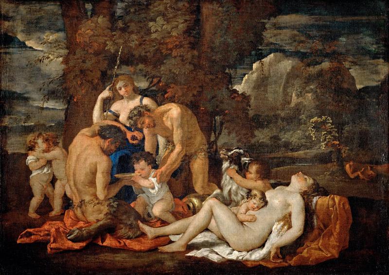 Nicolas Poussin -- Nurture of Bacchus