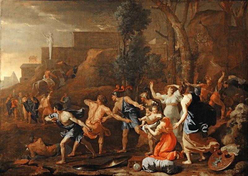 Nicolas Poussin -- Young Pyrrhus Saved