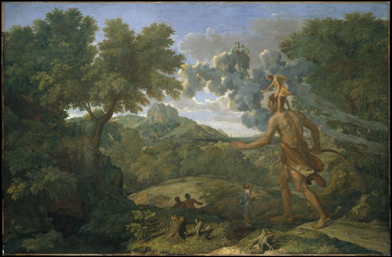 Nicolas Poussin--Blind Orion Searching for the Rising Sun