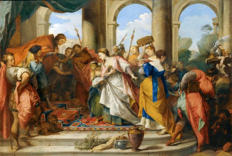 Nicolas Vleughels -- Solomon and the Queen of Sheba