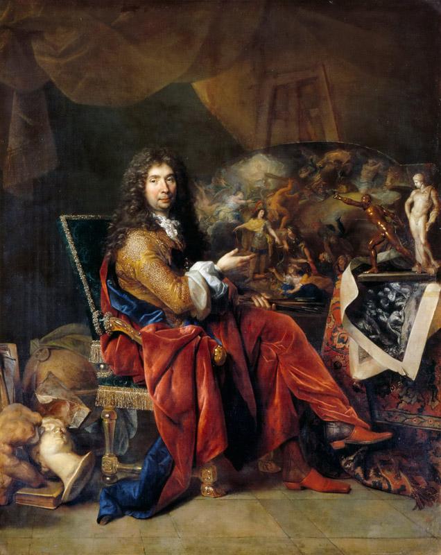 Nicolas de Largilliere -- Charles Le Brun