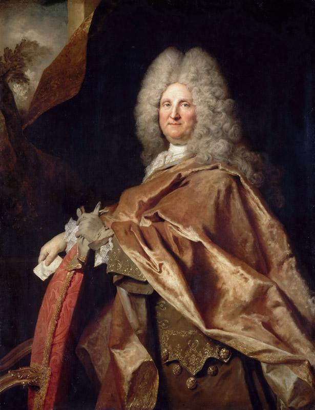 Nicolas de Largilliere -- Portrait of a Man, Jacques de Laage
