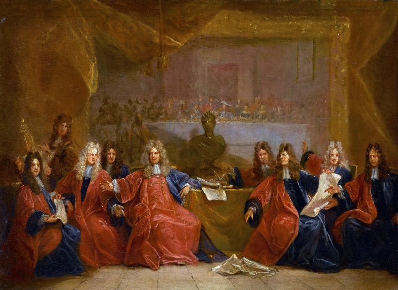 Nicolas de Largilliere -- The Provost of Merchants and the Aldermen of Paris
