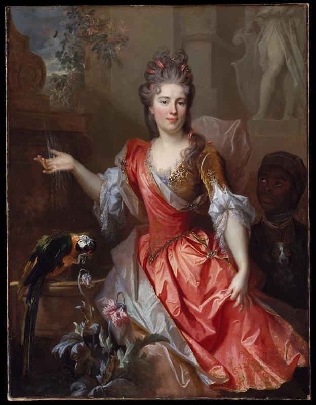 Nicolas de Largillierre--Portrait of a Woman, Perhaps Madame Claude Lambert de Thorigny