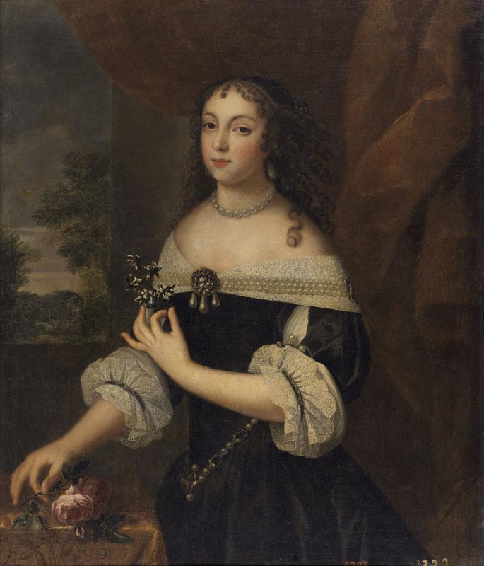 Nocret, Jean-Catalina de Portugal, reina de Inglaterra-102 cm x 88 cm